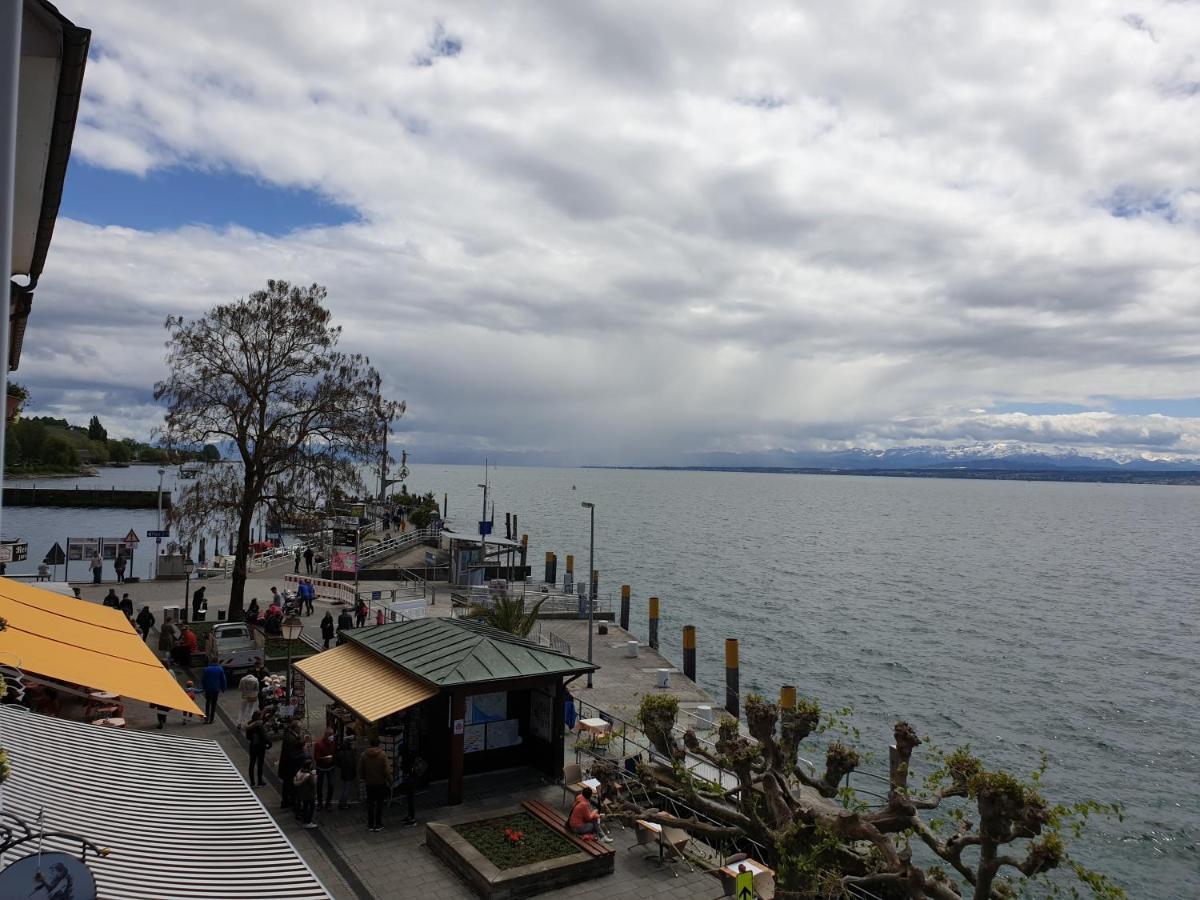 Hotel Strand-Cafe Meersburg Exterior foto