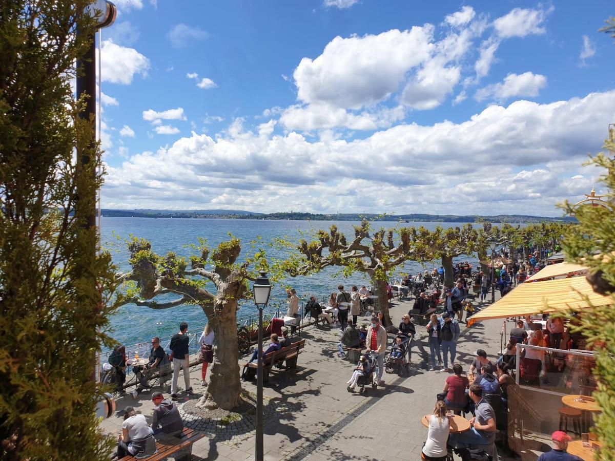 Hotel Strand-Cafe Meersburg Exterior foto