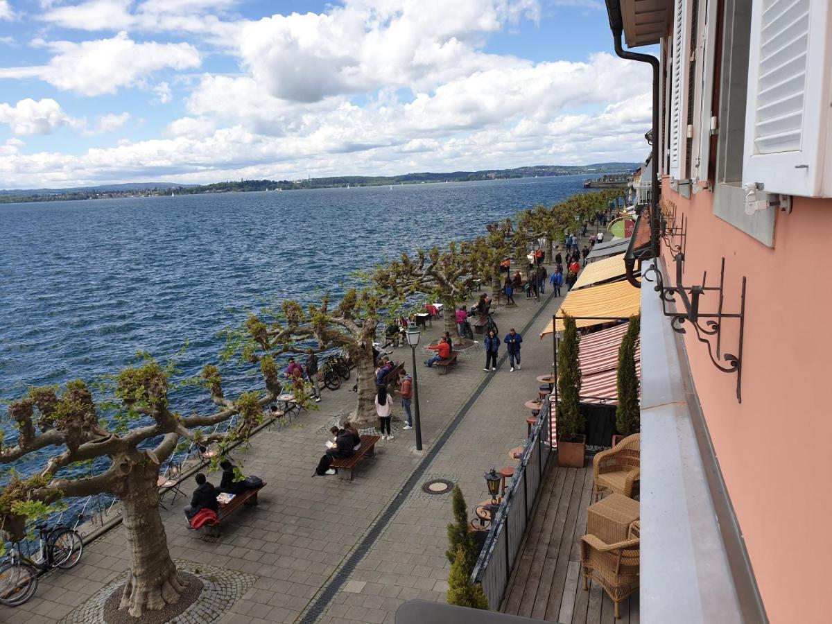 Hotel Strand-Cafe Meersburg Exterior foto