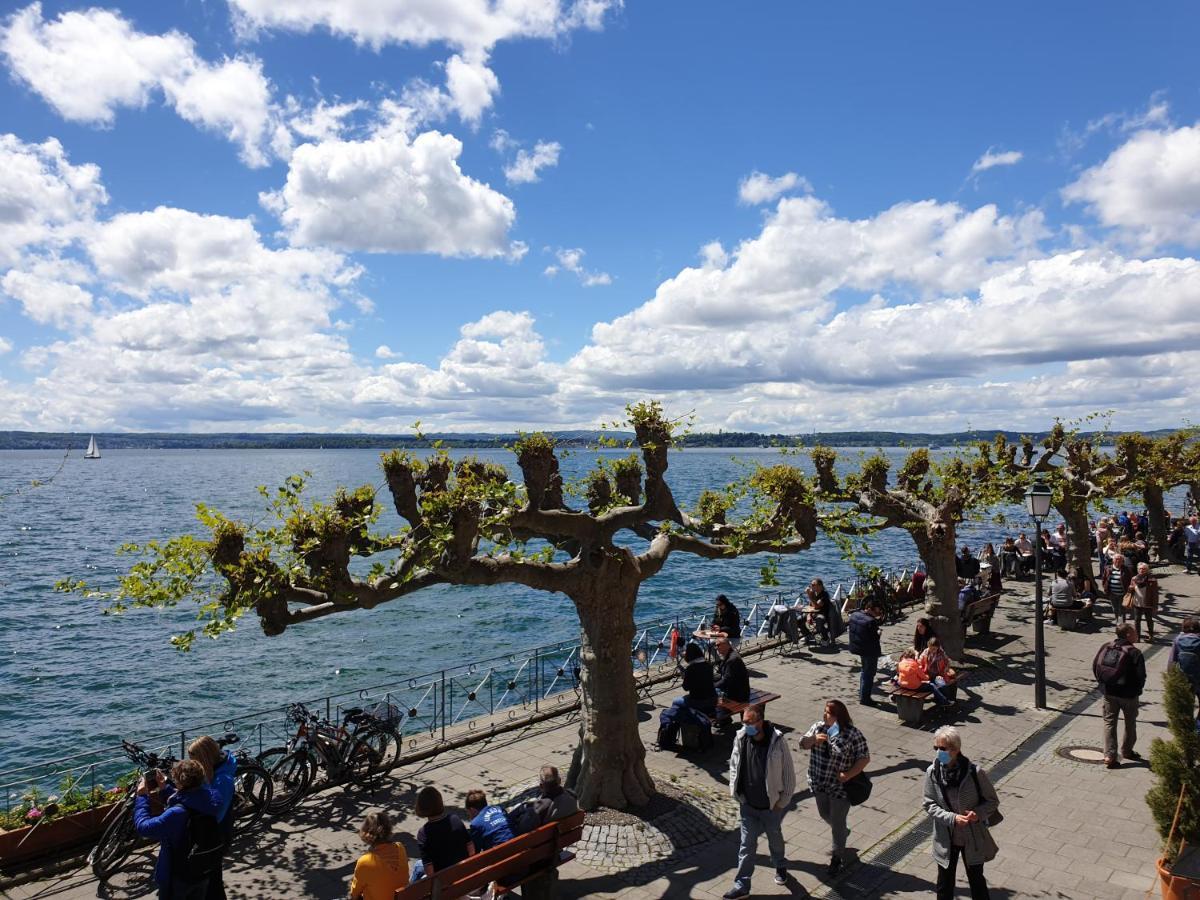 Hotel Strand-Cafe Meersburg Exterior foto