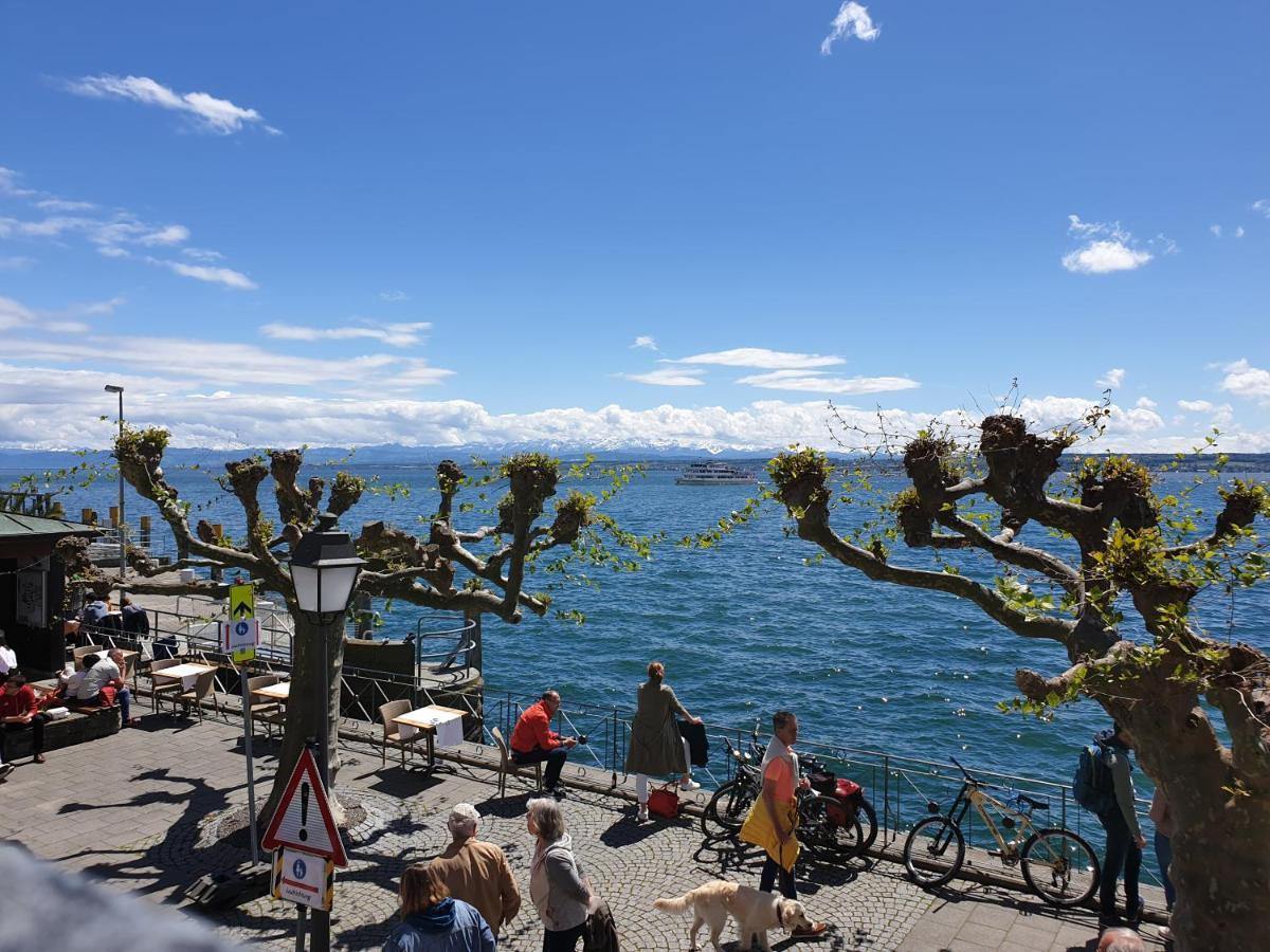 Hotel Strand-Cafe Meersburg Exterior foto